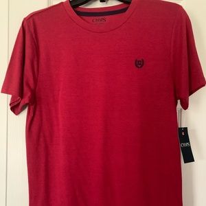 NWT...Never worm.Boys Red Chaps Short Sleeve Shirt